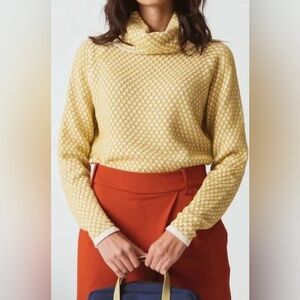 SKFK Loredi Honeycomb Organic Cotton Sweater Size 6 NWT